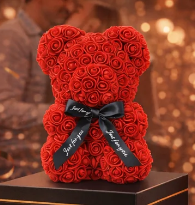 mini ours rouge adorable
