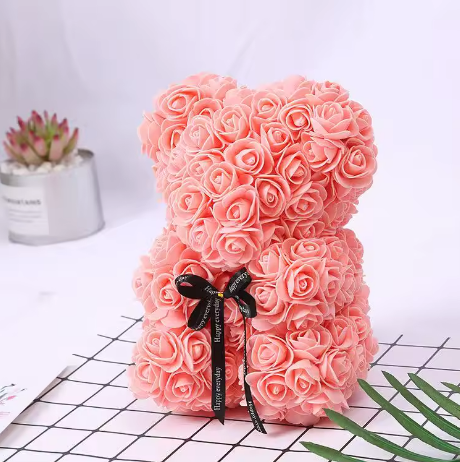 Ours Rose Romantique